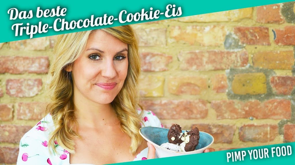 Triple Chocolate Cookie Eis | Pimp Your Food | Felicitas Then
