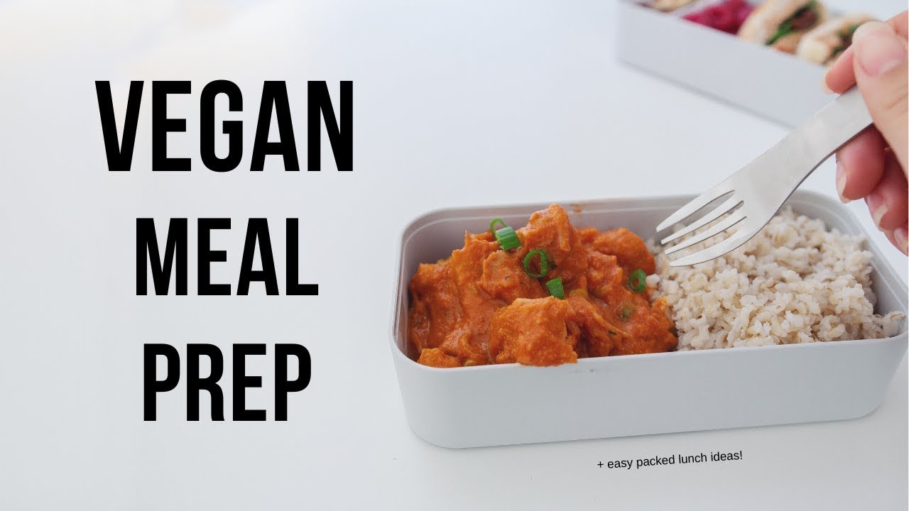 Vegan Meal Prep for Students (+ lunch box ideas)