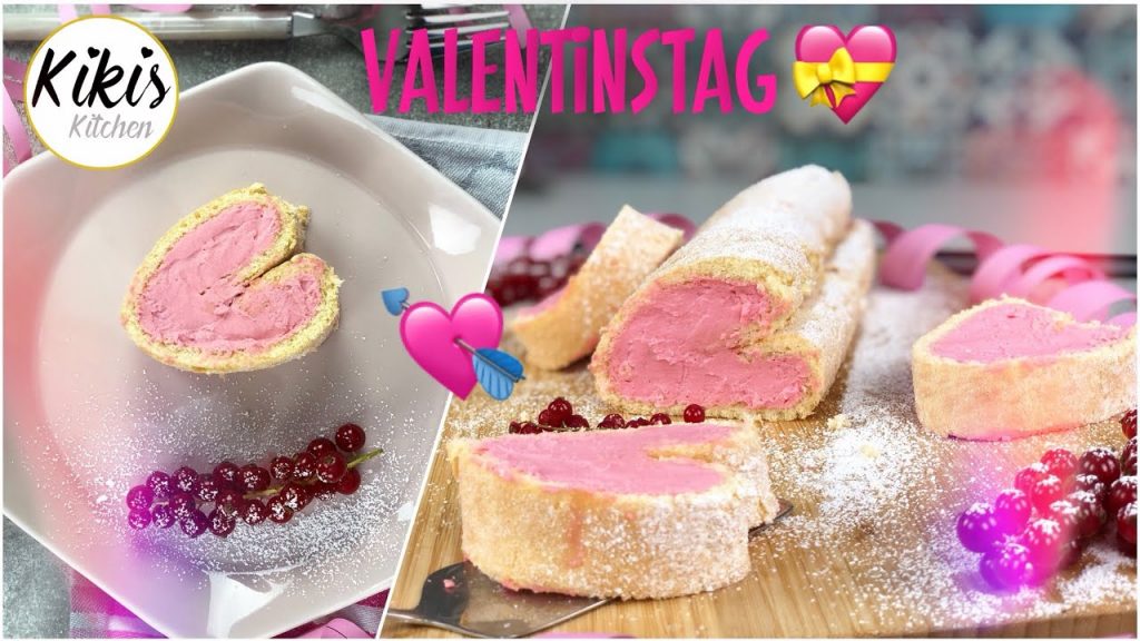 Happy Valentines Day / Valentinstag Rezept / Schneller Herzkuchen ohne Backform