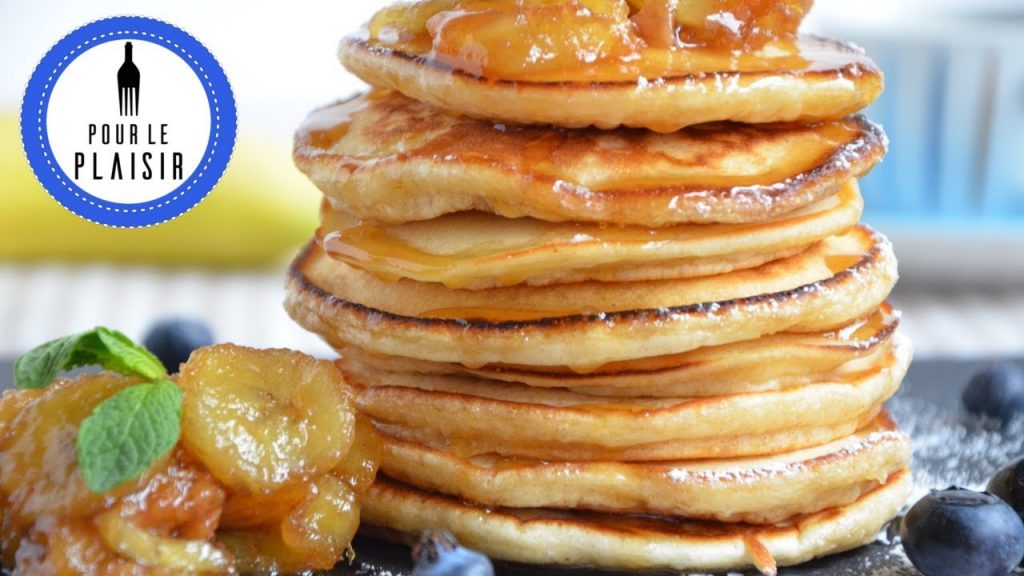 Leckere Pancakes zum Frühstück