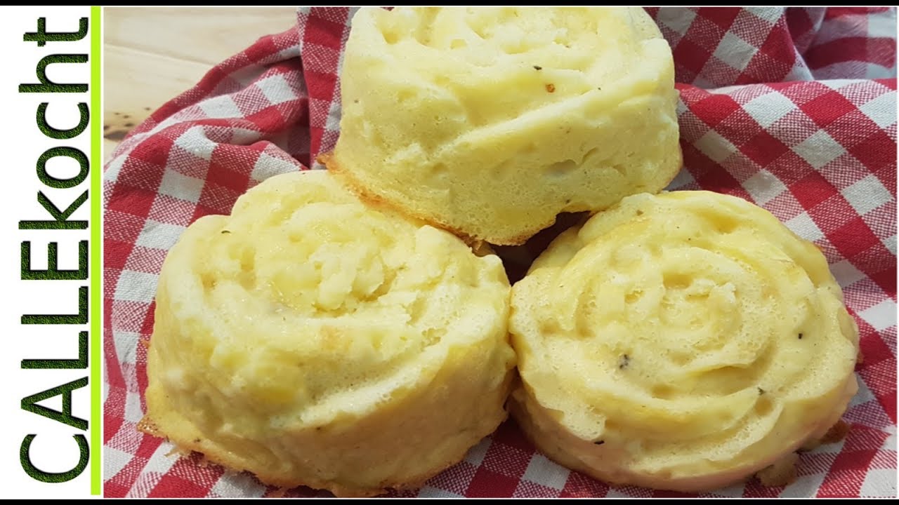 Beste und lockere Kartoffelmuffins selber machen und backen - Rezept nach Omas Art