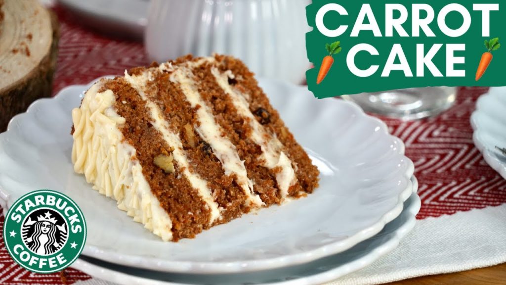 Carrot Cake wie bei Starbucks selber machen / Rüblikuchen mit Cream Cheese Frosting / Rezept