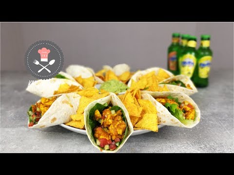 Hähnchen Tacos | Guacamole | Chicken Taco | Partysnack | Kikis Kitchen