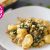 Gnocchi mit Gorgonzola-Spinatsoße / 15 Minuten Rezept / Sallys Welt