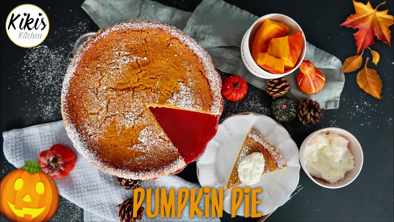 Amerikanischer Pumpkin Pie / Kürbiskuchen / Kürbistarte / Rezepte für ...