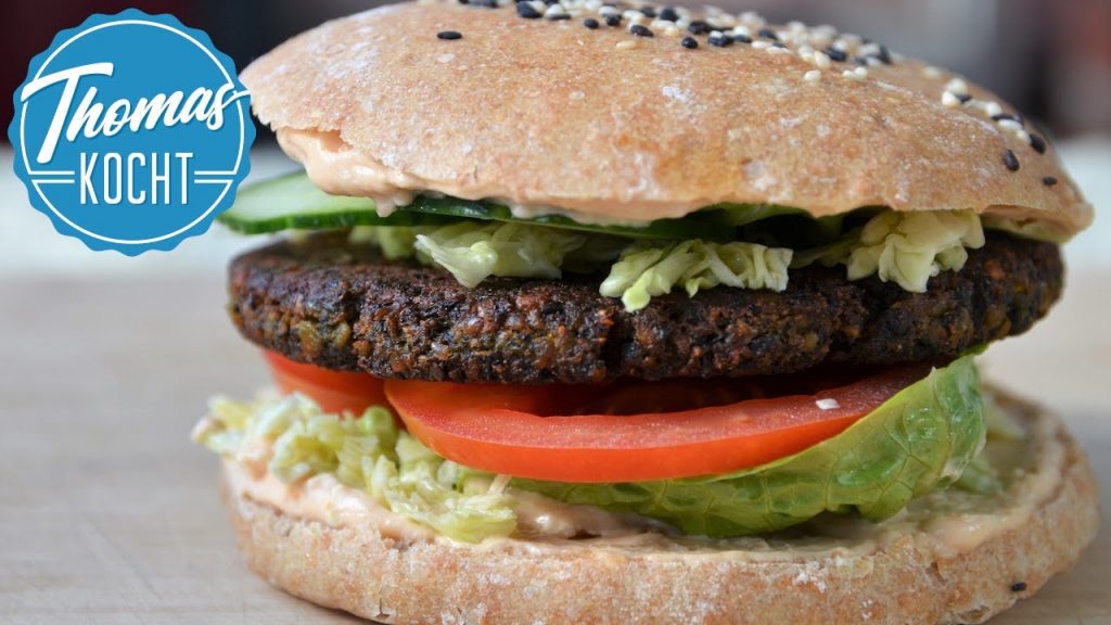 Veganer Burger und selbstgemachte Brötchen / was diesen Burger besonders macht….