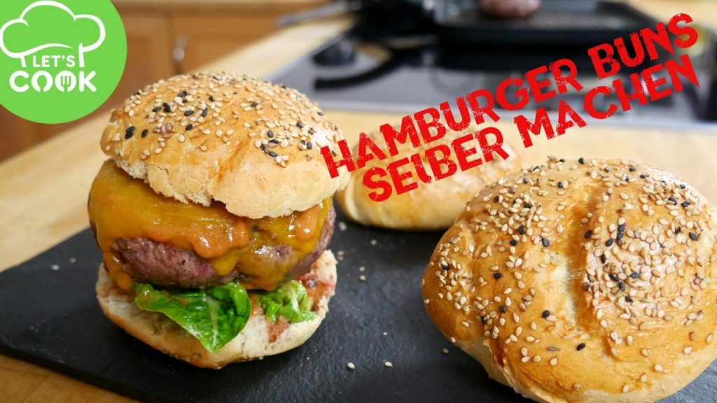 Burger Buns selber machen | einfaches Rezept | Hamburger Brötchen