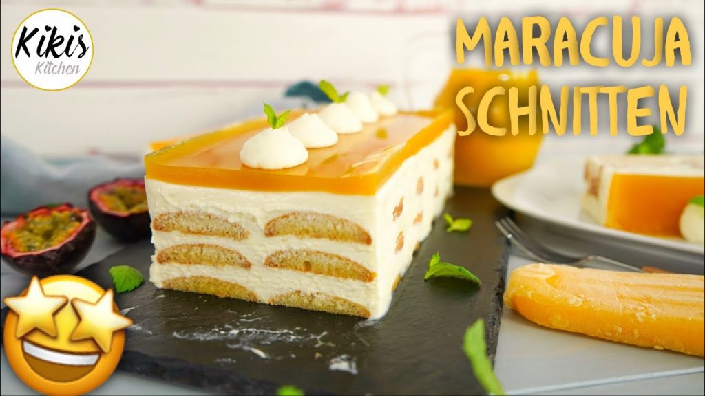 Solero Schnitten ohne Backen / Maracuja Split Schnitten / Solero Torte