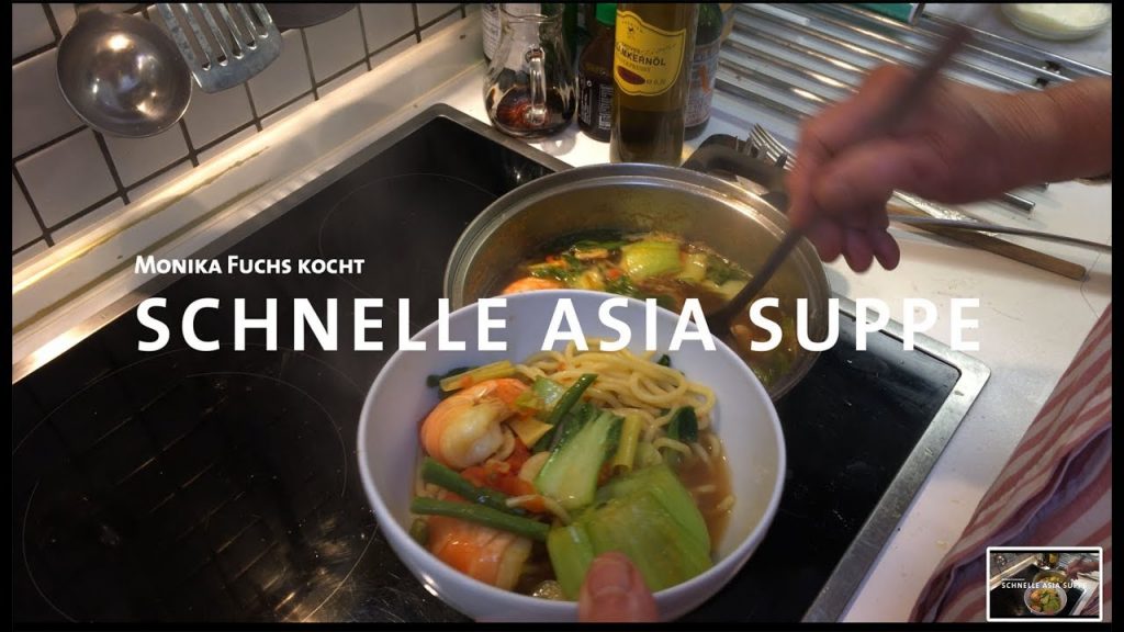 Schnelle Asia Suppe