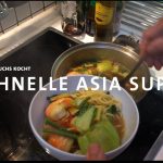 Schnelle Asia Suppe