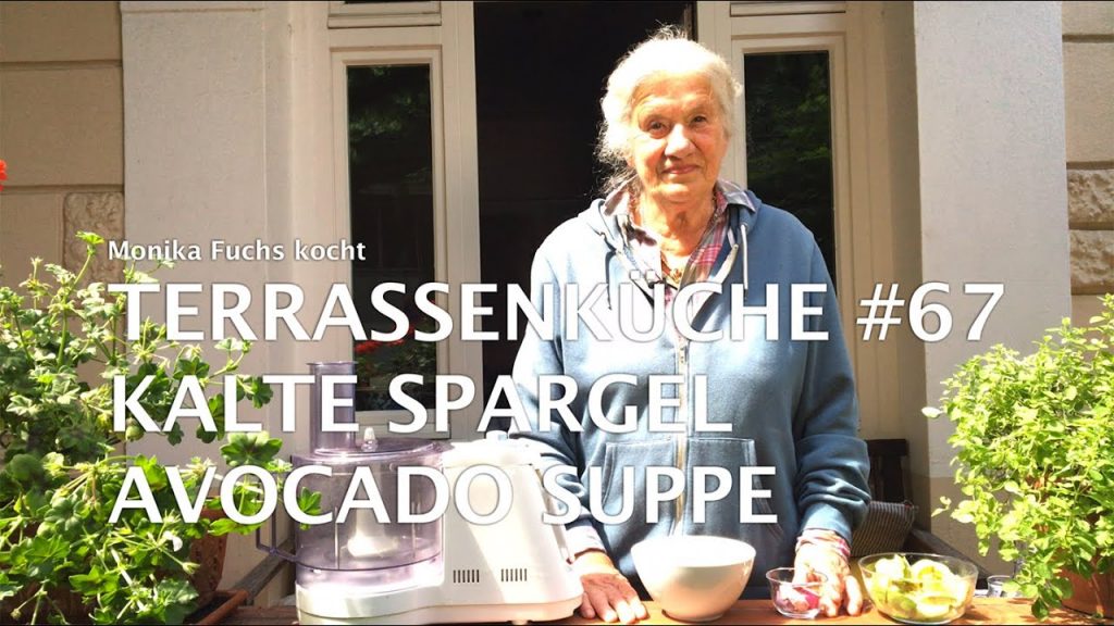 Kalte Spargel Avocado Suppe – Terrassenküche #67