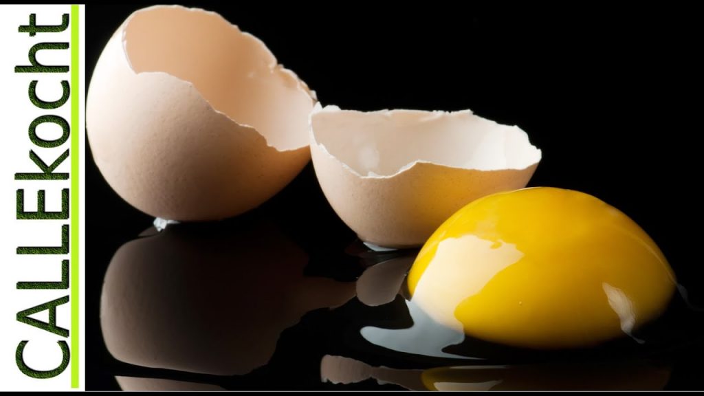 Gebackenes Eigelb zubereiten – Knusper Ei – Fingerfood das Rezept