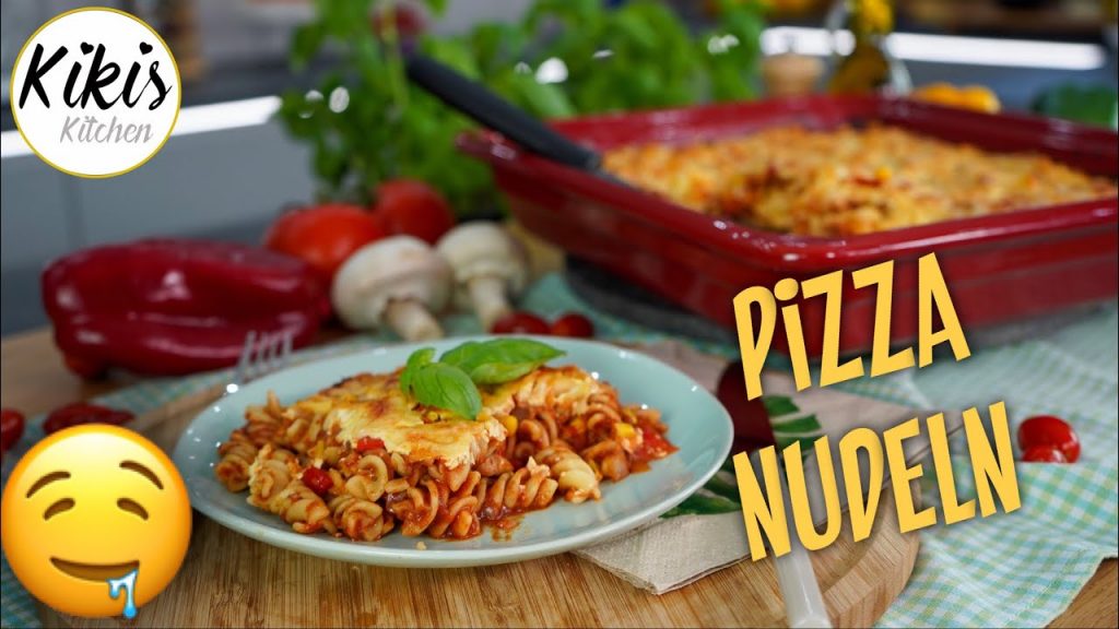 Pizzanudeln / Nudelauflauf – schmeckt wie Pizza / vegetarische Nudelrezepte