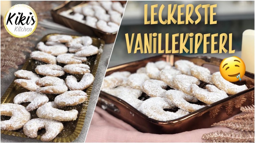 Unfassbar zarte Vanillekipferl – wochenlang frisch / Leckerste Vanillekipferl einfach selber backen