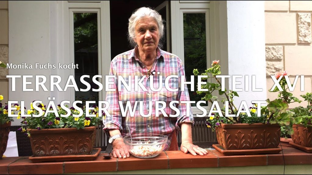 Terrassenküche XVI –  Elsässer Wurstsalat