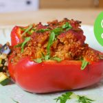 Gefüllte Paprika mit mediterranem Gemüse & Quinoa | gesund & vegan | Veggie Wednesday #21