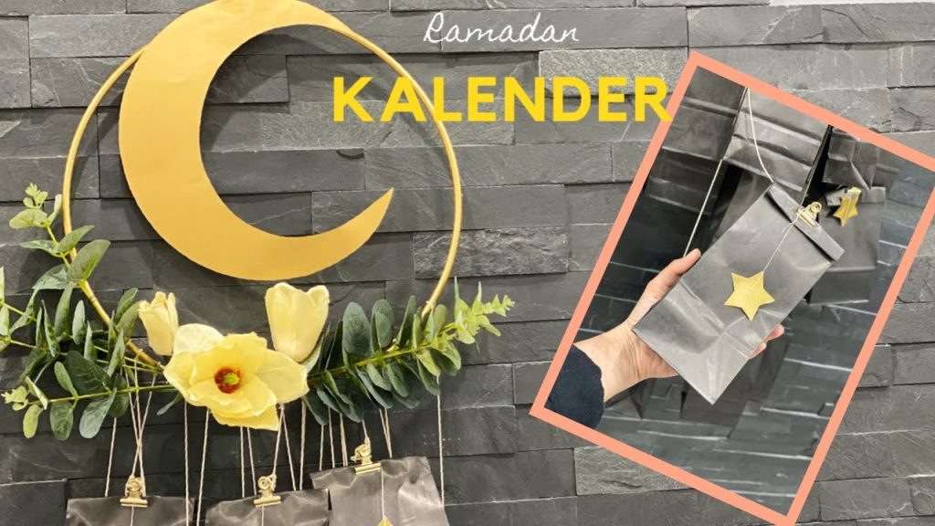 Ramadankalender basteln DIY / Ramadan Calendar Tutorial / Ramadan-Reihe 2020 / Kikis Ramadan