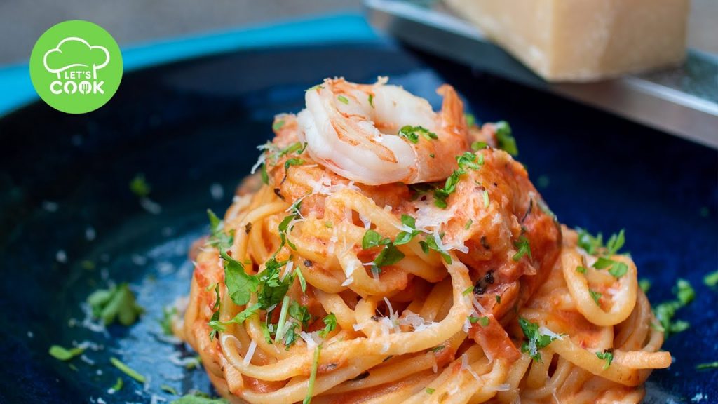 Verblüffend einfach: Spaghetti mit Garnelen und Knoblauch