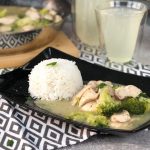 MITTAGESSEN: Hähnchen in Knoblauchsauce mit Brokkoli und Reis | Schnelle und einfache Gerichte