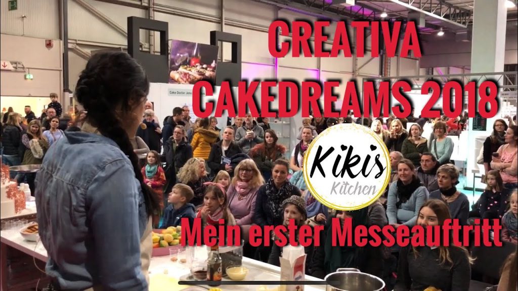 Creativa / CakeDreams Messe Dortmund 2018 Kikis 1. öffentlicher Auftritt