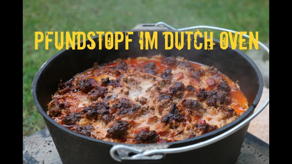 Der "Pfunds Dopf" – Pfundstopf im Dutch Oven – Party Rezept