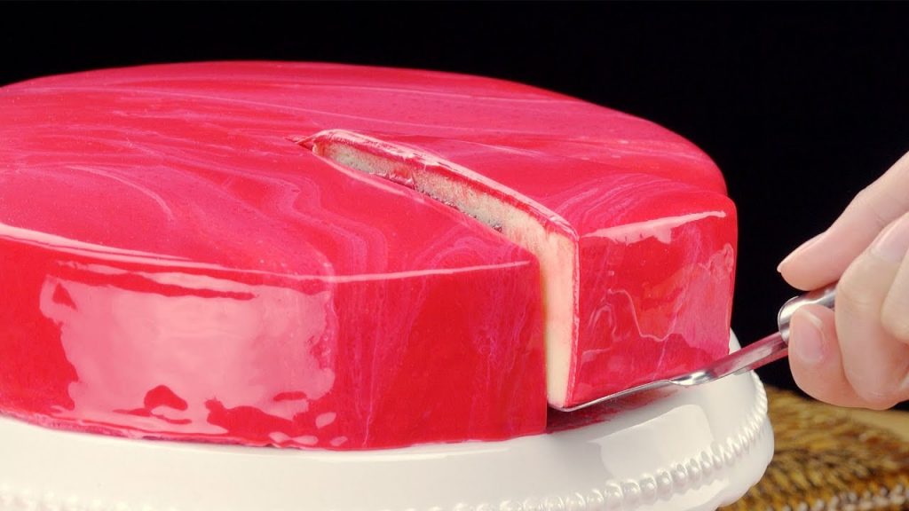 Spiegel Kuchen – Rezept für einen Mirror Cake mit glänzender Glasur