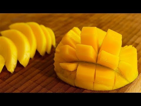 Mango richtig schneiden 🔪 2 einfache Tricks