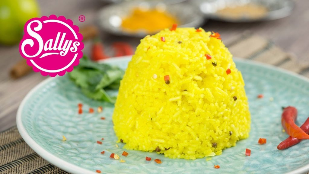 Indischer Reis / indischer Gewürzreis / indische Woche / Sallys Welt