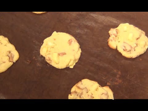 Apple-Caramel-Cookies / Apfel-Karamell-Kekse / Sallys Welt