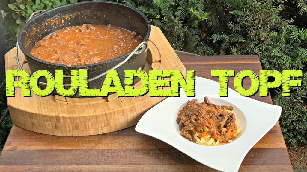 Rouladen Topf – Dekonstruierte Rouladen aus dem Dutch Oven