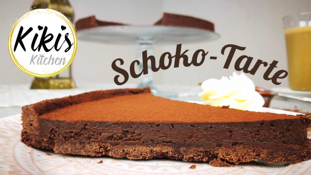 Schoko Tarte | Schokoladentarte | Schokomürbteig | Schokoladige Tarte | Kikis Kitchen