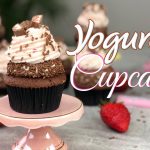 Yogurette Cupcakes | Erdbeer Schoko Cupcakes | Muffins mit Sahne- /Mascarpone Topping