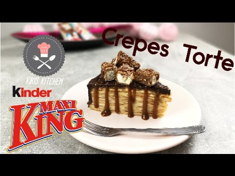 Maxi King Crepes Torte | Crepestorte | MAXI KING Torte | Crepes Basisteig | Kikis Kitchen