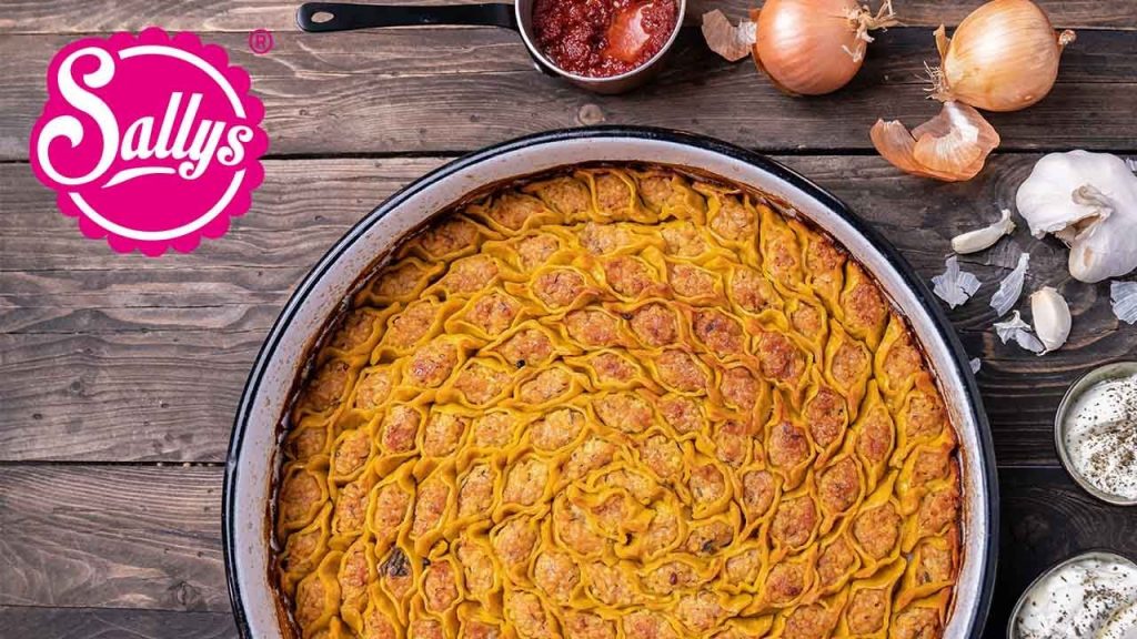 Dizme Mantı / türkische Spezialität aus dem Ofen / Sallys Welt