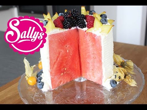 Galileo Wassermelonen-Torte / Obsttorte / Fitness-Torte / no Bake / Sallys Welt