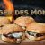Burger mit Balsamico-Champignons von der Feuerplatte