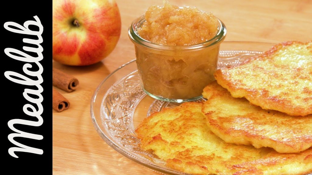 Kartoffelpuffer mit Apfelkompott | MealClub