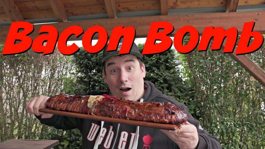 2 kg BACON BOMB vom Grill