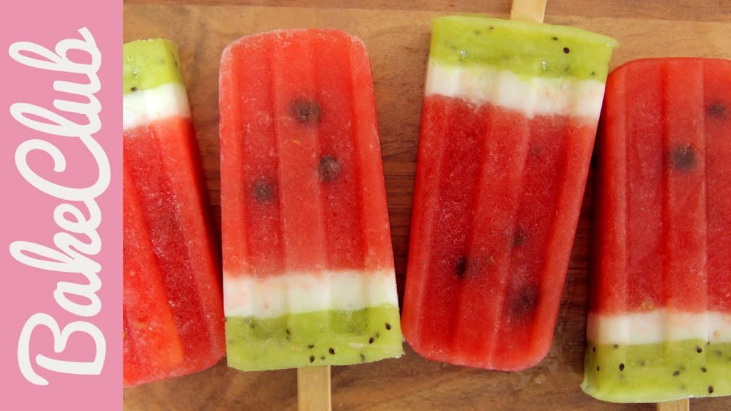 Wassermelonen-Popsicles (Eis am Stiel) | BakeClub