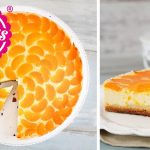 Mandarinen-Schmand-Kuchen mit Vanille & genialem Guss / Sallys Welt