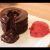 Chocolate Lava Dessert – Schoko Dessert mit Lava Effekt / Vulkan-Dessert mit flüssigem Kern