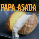 Papa Asada mit Paradise Pepper Creme - Baked Potato