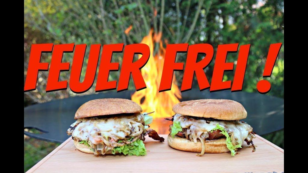 Feuerplatten Cheeseburger – Da brennt die Platte!