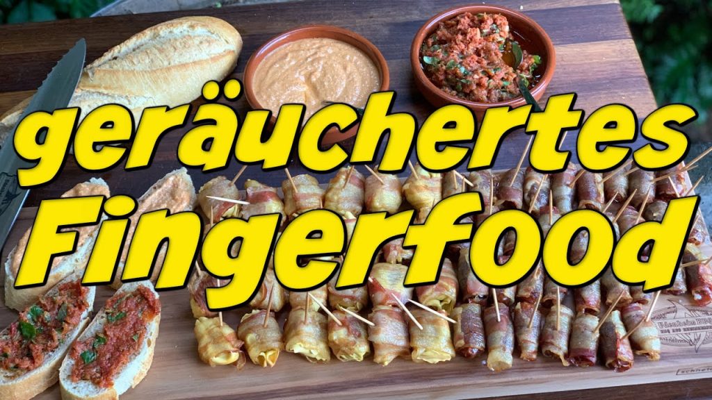4 x Fingerfood aus dem Smokerschrank – genial einfach und super lecker!
