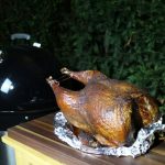 Ganzer Truthahn vom Weber Smokey Mountain Cooker - Whole smoked Turkey