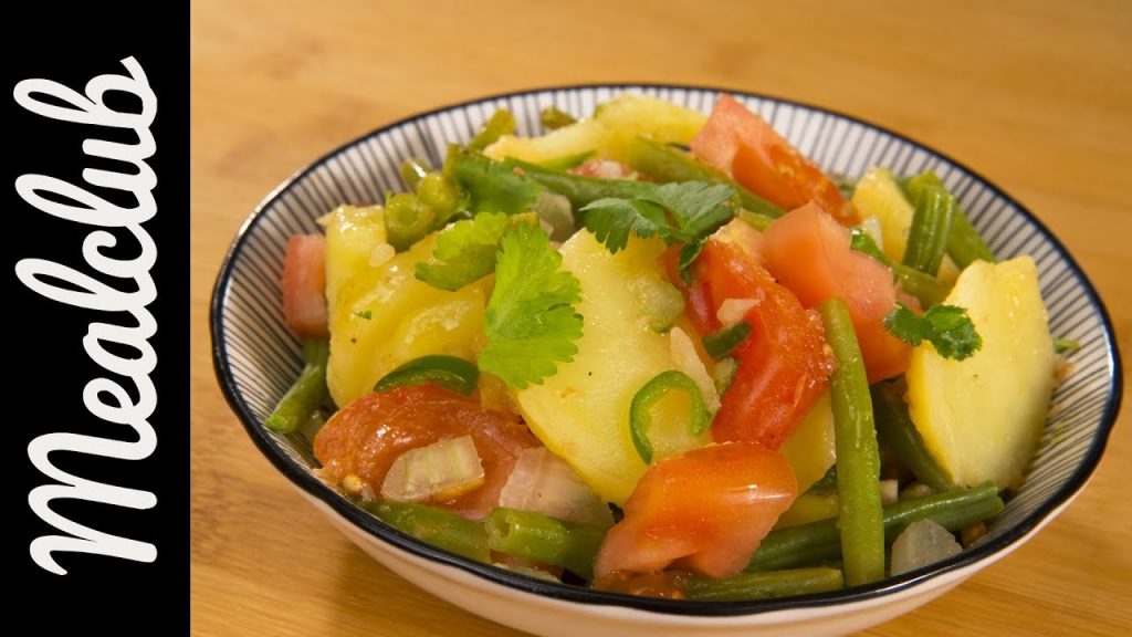 Kartoffelsalat mit Bohnen und Koriander | MealClub