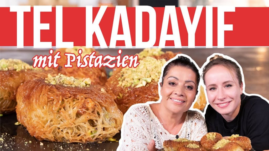 GEROLLTES KADAYIF gefüllt mit Pistazien I Mira meets Aynur