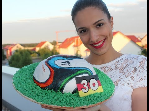 WM-Special: Fußball-Kuchen / Brazuca / Geburtstagskuchen / Sallys Welt