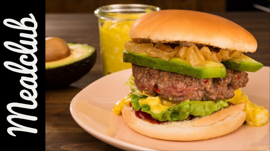 Burger mit Senfsauce | MealClub
