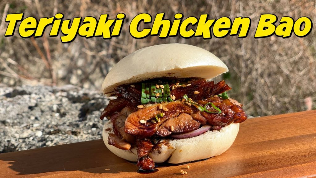 Teriyaki Chicken Bao Burger
